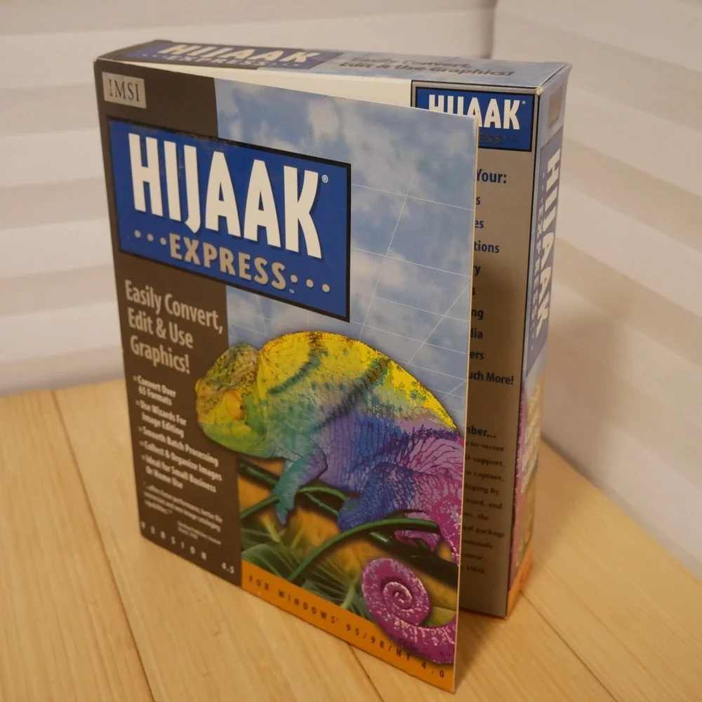 Quarterdeck Hijaak‎ Express Graphics Conversion - Windows 95, 98, NT 4.0 CD-ROM